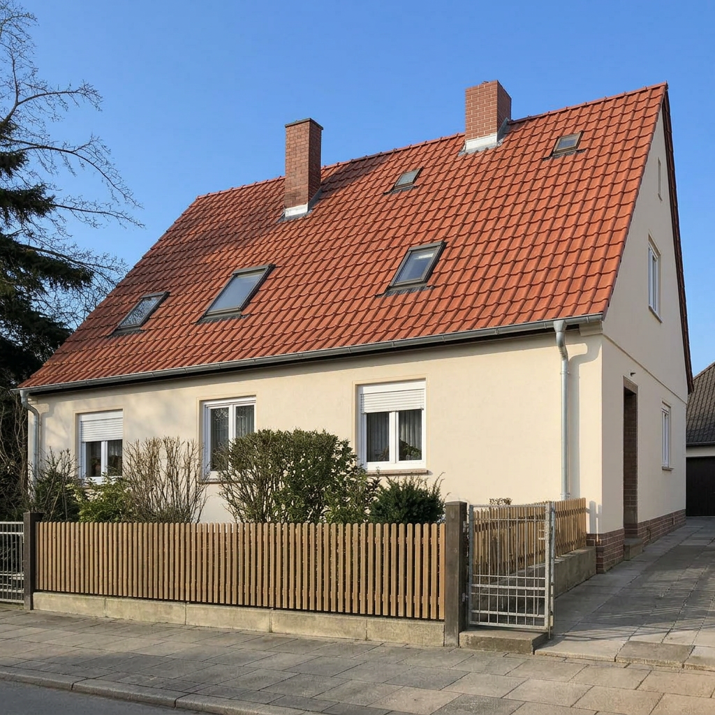 Neueindeckung Einfamilienhaus – nachher
